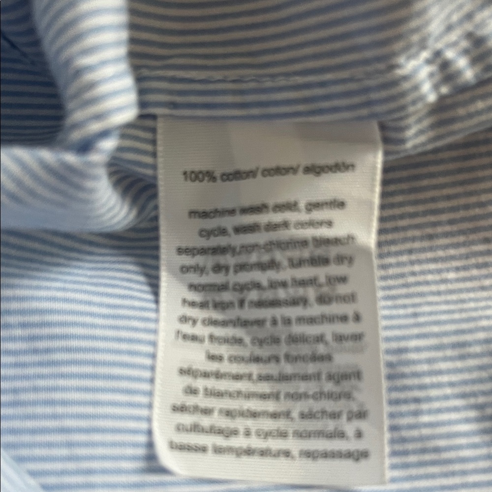 Tommy Hilfiger Light Blue Button-Down Shirt - Picture 12 of 12